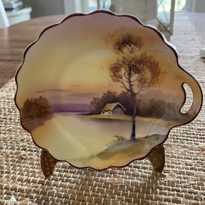 Vintage Noritake Handpainted Dish
